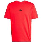 Lyhythihainen t-paita adidas  T-shirt  Essentials Small Logo  EU S
