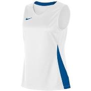 Hihattomat paidat / Hihattomat t-paidat Nike  Maillot de basket  Blanc...