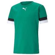 Lyhythihainen t-paita Puma  T-shirt  Teamrise Vert  EU S