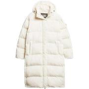 Toppatakki Superdry  Doudoune  Longline blanche  EU S
