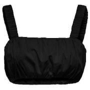 Paita Only  Débardeur  Rouge Col Carré en Coton  EU M