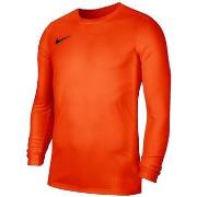 T-paidat pitkillä hihoilla Nike  T-shirt  Park VII Dri-FIT orange  EU ...