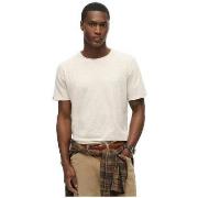 Lyhythihainen t-paita Superdry  T-shirt  à bords bruts flammé  EU M