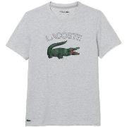 Lyhythihainen t-paita Lacoste  T-shirt  gris pour homme  EU S