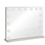 Peilit Livoo  Miroir lumineux  DOS207 LED ajustable gris  Yksi Koko
