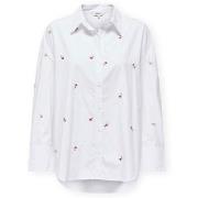 Paita Only  Oregon Alva Shirt - Bright White/Flower  EU L