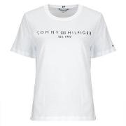Lyhythihainen t-paita Tommy Hilfiger  REG CORP LOGO C-NK SS  EU S