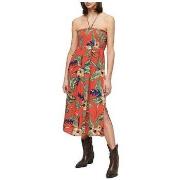 Mekot Superdry  Longue Smocked Midi Beach  EU S