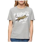 Lyhythihainen t-paita Superdry  T-shirt  Reworked Classics Relaxed  EU...