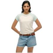 Lyhythihainen t-paita Superdry  T-shirt  Essential Logo Raglan Slub  E...