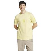 Lyhythihainen t-paita adidas  T-shirt  Z.N.E. TEE jaune  EU S