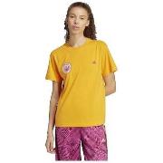 Lyhythihainen t-paita adidas  T-shirt  X Farm Graphic orange  EU S