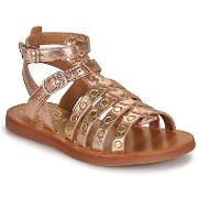 Tyttöjen sandaalit Pom d'Api  PLAGETTE STUD  31