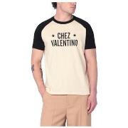 Lyhythihainen t-paita Valentino Bags  T-shirt  Beurre  EU M