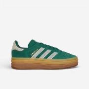 Kengät adidas  Gazelle Bold Collegiate Green White Gold (W)  38
