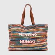 Toalettilaukku / Meikkipussi Nunoo  LINA CROCHET MULTI  Yksi Koko