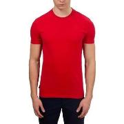 Lyhythihainen t-paita Superdry  T-shirt  Essential ajusté à col ras-du...