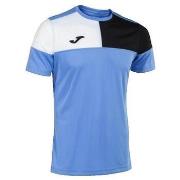 Lyhythihainen t-paita Joma  T-shirt  Crew V Noir  EU S