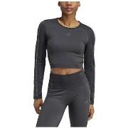 Lyhythihainen t-paita adidas  T-shirt à manches longues  Knit  EU S