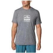 Lyhythihainen t-paita Columbia  T-shirt  Kwick Hike gris  EU S