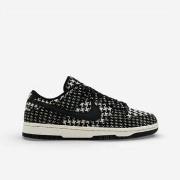 Kengät Nike  Dunk Low Harris Tweed White Black Multi (Women's)  42