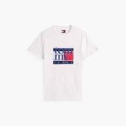 T-paidat & Poolot Tommy Jeans  Camisetas Hombre Modèle Tjm Slim Rwb Fl...