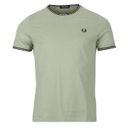 Lyhythihainen t-paita Fred Perry  TWIN TIPPED T-SHIRT  EU S