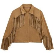 Paksu takki Guess  LS IBBY FRINGE JKT W6GL45 W2466  EU M / L