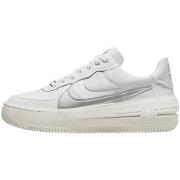 Kengät Nike  Air Force 1 Low Platform Summit White Metallic Silver  36