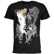 Lyhythihainen t-paita Roberto Cavalli  qxt63bjd060ne05051xl  EU XL