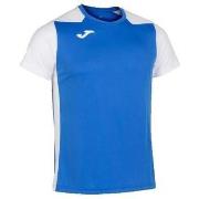 Lyhythihainen t-paita Joma  T-shirt  Record II Bleu  EU XL