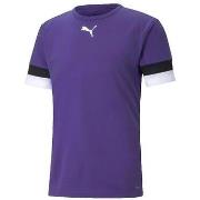 Lyhythihainen t-paita Puma  T-shirt  Teamrise Jersey violet  EU S
