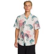 Lyhythihainen paitapusero Revolution  Cuban Shirt 3249 - Off White  EU...