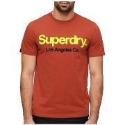 Lyhythihainen t-paita Superdry  T-shirt  Core Logo Classic Washed  EU ...