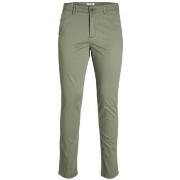 Chino-housut / Porkkanahousut Jack & Jones  12150148 Green  US 34 / 32