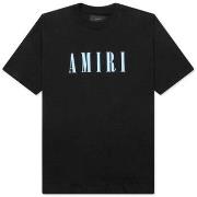Lyhythihainen t-paita Amiri  CORE LOGO TEE BLACK   BLUE  EU S