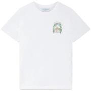 Lyhythihainen t-paita Casablanca  L'ARCHE DE TENNIS TSHIRT WHITE  EU X...