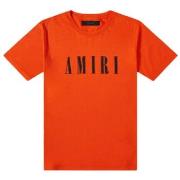 Lyhythihainen t-paita Amiri  CORE LOGO TEE ORANGE  EU XXL