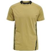 Lyhythihainen t-paita hummel  T-shirt  Cima XK Jaune  EU S