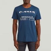 Lyhythihainen t-paita G-Star Raw  Camisetas Hombre Modèle D29501 8415 ...