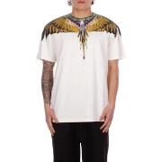 Lyhythihainen t-paita Marcelo Burlon County Of Milan  S6CMMATH032  EU ...