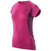 Lyhythihainen t-paita Iq  T-shirt  Treilo ajusté violet pour femme  EU...