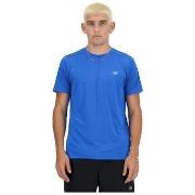 T-paidat & Poolot New Balance  T-shirt New Balance Run 22 Bleu  EU XL