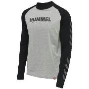 T-paidat & Poolot hummel  T-shirt  Legacy Blocked gris  EU L