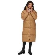 Paksu takki Only  Lydia Long Jacket - Toasted Coconut  EU M