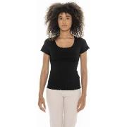 Lyhythihainen t-paita Leone 1947  Woman Rib Chic  EU XXL