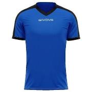 Lyhythihainen t-paita Givova  T-shirt  Revolution Bleu Enfant  EU S