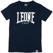 Lyhythihainen t-paita Leone 1947  Boy T-Shirt Short Sleeves Big Logo  ...
