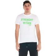 Lyhythihainen t-paita Leone 1947  Man Short Sleeves Sporty Fluo  EU XX...
