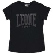 Lyhythihainen t-paita Leone 1947  Girl Short Sleeves Black Girl  4 vuo...
